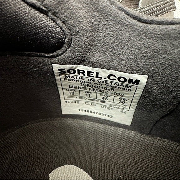 Sorel men’s kinetic rush rips top shoes main image 5